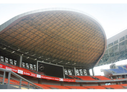 梅河口体育看台案例