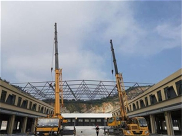 梅河口仓储物流网架生产厂家案例